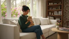 Hoe kiest een kat haar favoriete mens in het gezin