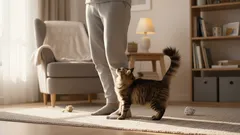 Hoe krijg je je kat zover dat hij naar je toe komt als je roept